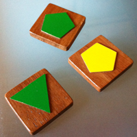 Wooden Symbotica game tiles